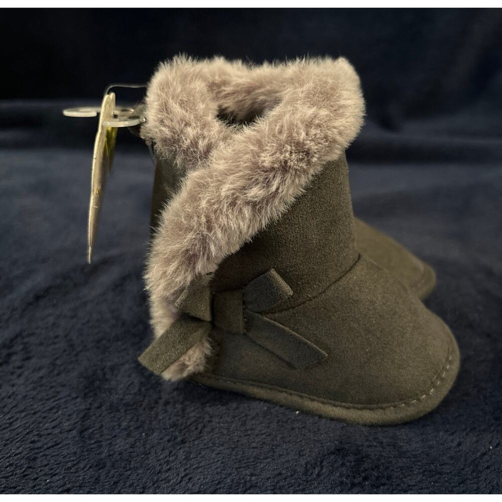 First Steps Baby Girl Boots Size 2